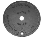 998398                         12.5 DOMESTIC METER BOX LID W/ TRANSMITTER H