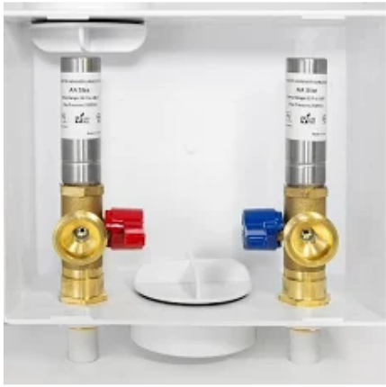 B200LV IPS GALVANIZED WASHING MACHINE OUTLET BOX 1/2" CPVC CONNECTION from