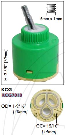 914426                         KCG CERAMIC DISC CARTRIDGE from KISSLER