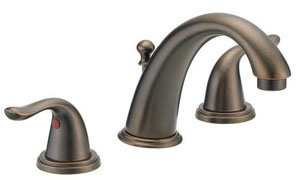 676990                         OMNI 2HANDLE WIDESPREAD LAV FAUCET POPUP ORB