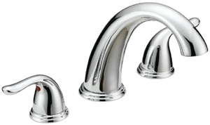 915580                         OMNI 2HANDLE ROMAN TUB FAUCET TRIM CHROME fr