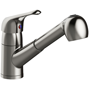 915654                         OMNI LEVERAGE PULLOUT KITCHEN FAUCET SS from