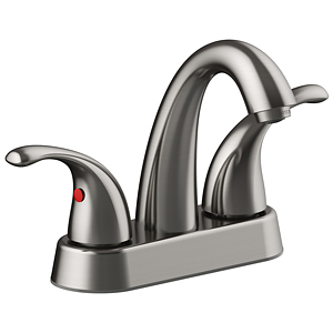 915693                         OMNI LEVERAGE 2 HANDLE LAV POPUP FAUCET BN f