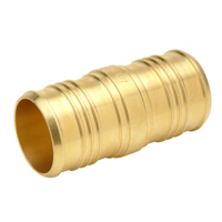 QQC66GX 1-1/4 BRASS XL PEX COUPLING from ZURNPEX