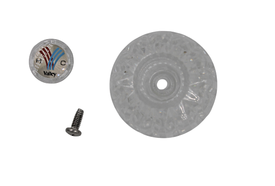 917010                         VALLEY ACRYLIC ROUND HANDLE from TAPCO