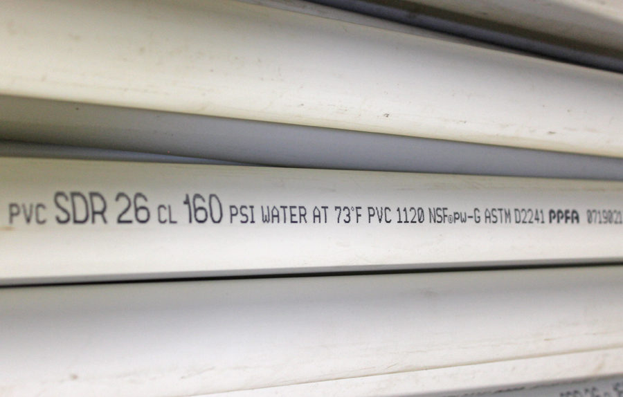 915368                         1-1/2 X 20 PVC 160# PIPE from PVC40PIP