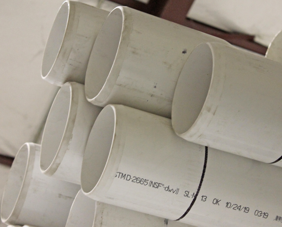 915044                         5 X 20 PVC SOLID WELL CASING SDR21 200# from